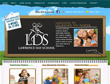 Tablet Screenshot of lawrencedayschool.com